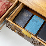 Комод с выдвижными ящиками и фактурным фасадом Termite варинант исполнения - 6 | Loft Concept в Костроме