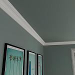 Гладкий карниз KT-63 варинант исполнения - 2 | Loft Concept в Костроме