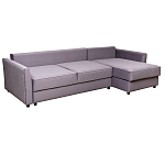 Диван трехместный раскладной Giorgio Sofa серый варинант исполнения - 2 | Loft Concept в Костроме