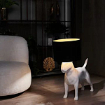 Лампа COLLECTION OF DOGS с абажуром Бультерьер варинант исполнения - 11 | Loft Concept в Костроме