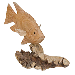 Статуэтка из дерева рыба Animals of the World варинант исполнения - 4 | Loft Concept в Костроме