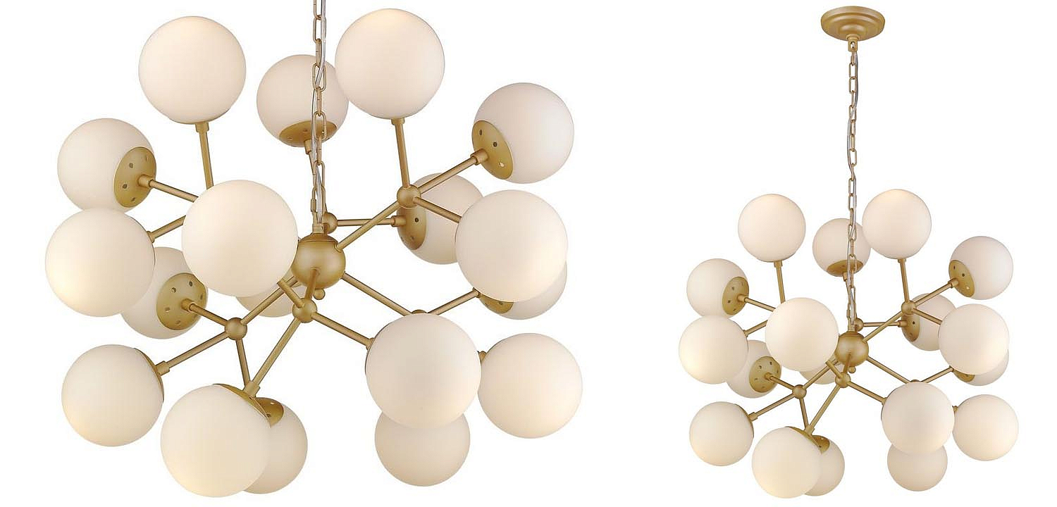 Люстра Berries Chandelier white matt 75 Люстра Berries Chandelier white matt 75 - Loft-Concept в Костроме